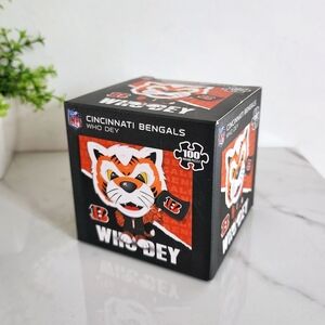 🖤MasterPieces Officially Licensed NFL Cincinnati Bengals Mascot 100Piece Jigsaw